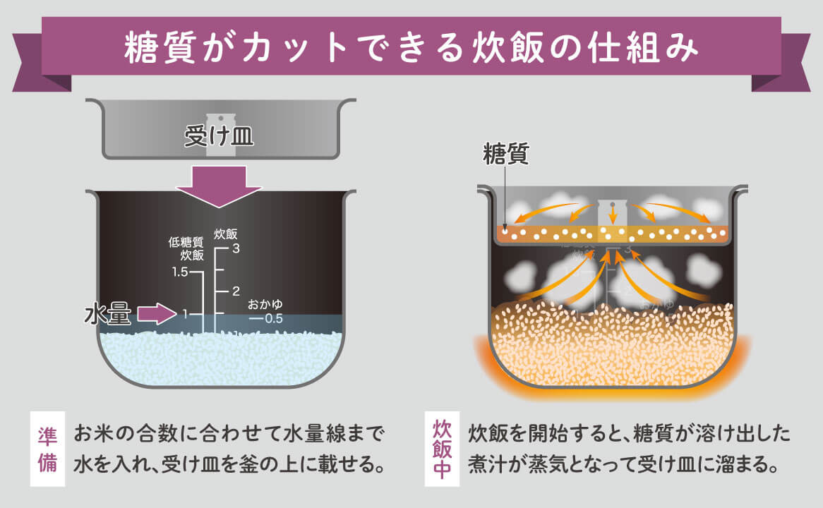 最安挑戦！ 石崎電機製作所 SRC-500PB 低糖質炊飯器 市販のお米から糖